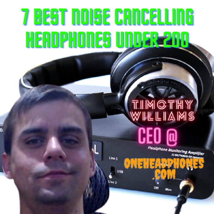 Best noise cancelling headphones under 200