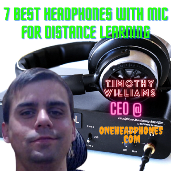 Best headphones with mic for distance learning